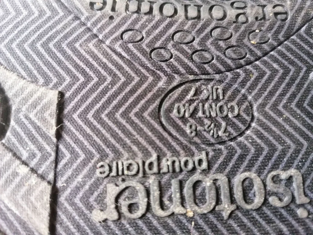Chinelos isotoner ergonômicos cinza antracita 40 – photo 4